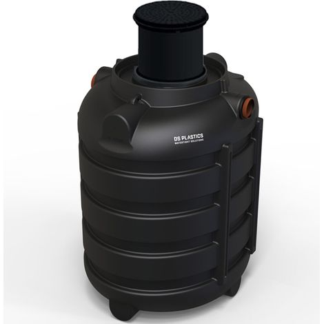 Fosse Septique Ronde 1500 Litres Renforts Circulaires Avec Réhausse Télescopique DS Eau Pour 4 personnes (1/4)