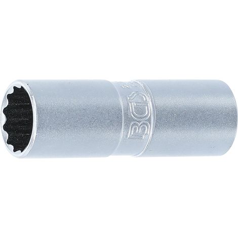 BGS  Inserción  bujía  con  goma  de  sujeción  Accionamiento  dodecagonal  Cuadrado  interior  12,5  mm  (1/2")  SW  16  mm  -  2385 (1/3)