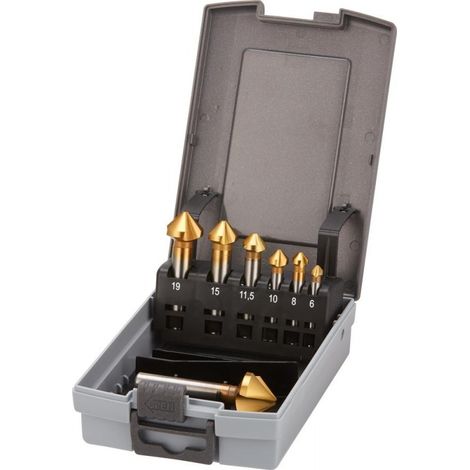 Fresa de desbarbar -Sy D335C HSS 90G 6,0-25mm 7- unidades FORTIS