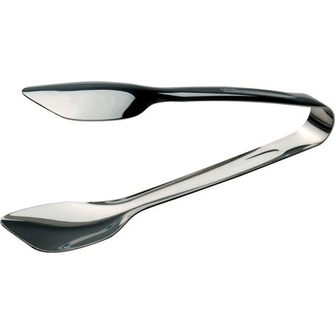 PIAZZA - Pinza Cucina Fonda Multiuso in Acciaio Inox 18cm, Pinze di Alta Qualità e Resistente al Calore, Molla per Barbecue, Hamburger, Pasta, Spaghetti, Dessert, Decorazione, Insalate, Verdure (1/2)