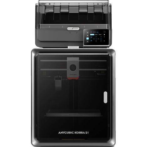 Impresora 3D, impresión de alta velocidad, soporte para múltiples materiales, Kobra S1 Combo (1/2)