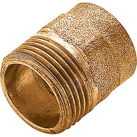 Raccordo Diritto a Saldare Maschio in Bronzo Serie 4000 1/2 Ø 18 Fra bo