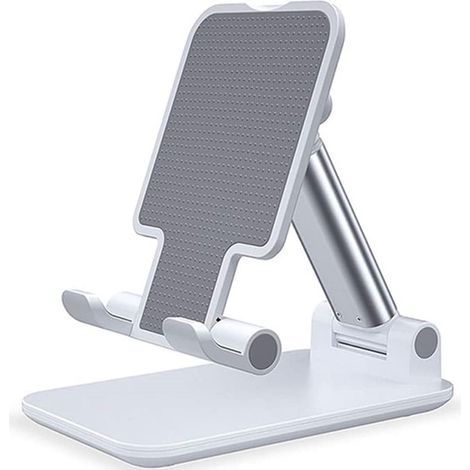 Support de bureau en métal pour tablette, pliable, support pour téléphone portable. (1/5)