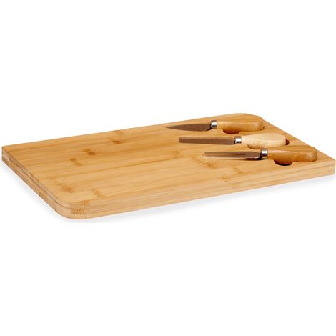 Käsebrett von ORVA mit 3 Utensilien