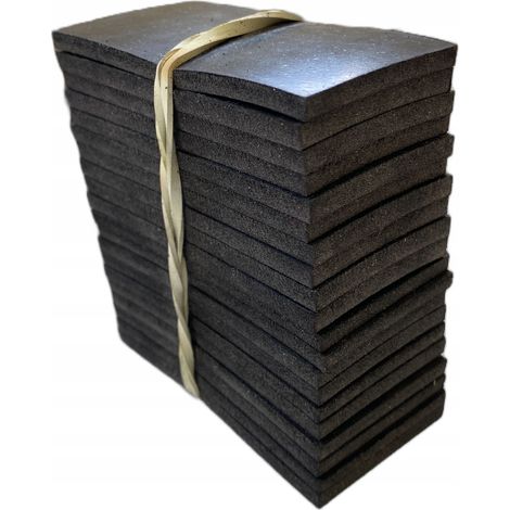 Gummipads für Balken 80x40x4 10 Stück.