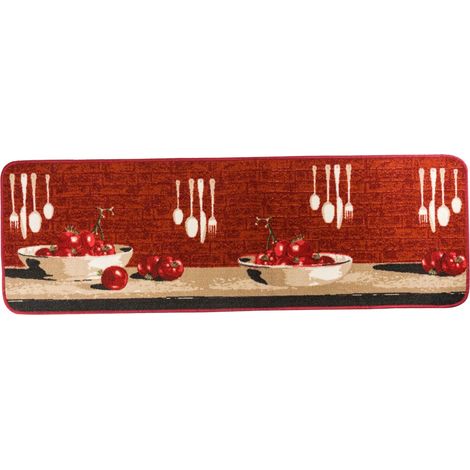 Tappeto da interno motivo pomodori50 x 160 cm (1/2)