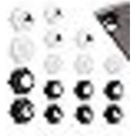 16 Pieces Furniture Casters, 360° Self-Adhesive Swivel Casters, Small Ball Bearing Casters for Furniture, Heavy Duty Casters for Furniture, Kitchen Utensils, Storage Boxes (1/5)