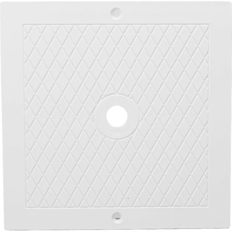 Couvercle carré pour skimmer de piscine, pièce de rechange robuste en plastique pour skimmer de piscine, 10 x 10 pouces HK. (1/4)
