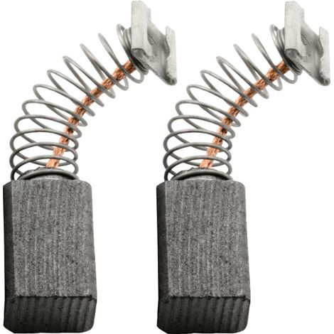 2x Kohlebürsten für Hitachi SNV-6 SSE 115 T707/2 T707/2E T1716EN UM15 UT5V V-10A V-14 V-19 VP-14 / Motorkohlen Kohlestifte 6,5x7,5mm