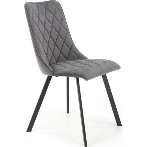 Silla Houston 1233, Gris, 85x47x58cm, Tapiz, Metálico (1/5)