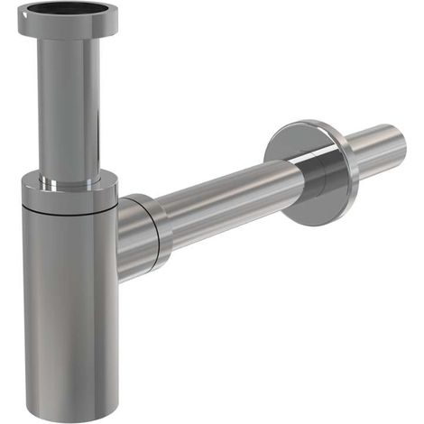 kielle - Siphon für Waschtisch, Durchschnitt 32 mm, rund, Metall 30901010