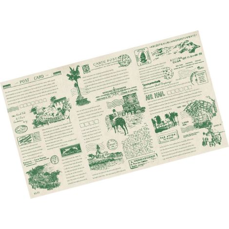 Ruban adhésif décoratif vintage pour scrapbooking et carnets de notes. (1/5)