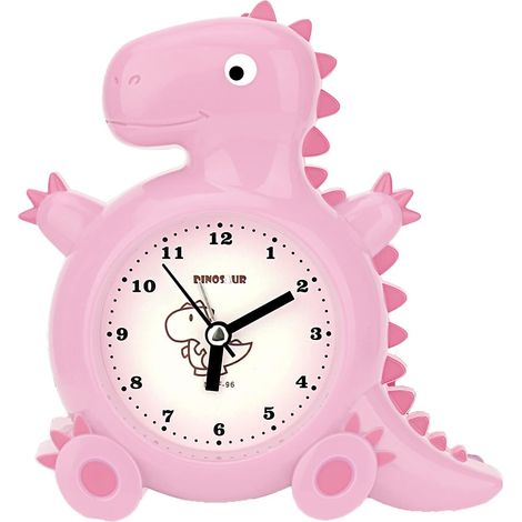 Réveil dinosaure pour enfants, horloge de chambre durable