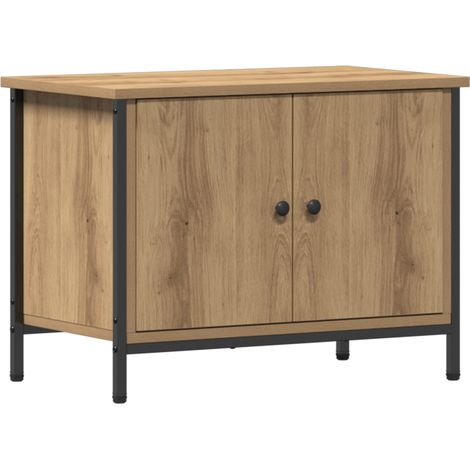 TV Stand Artisan Oak Particle board 60 x 35 x 45 cm TV Stand vidaXL (1/5)