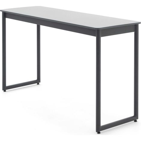 Console pour Intérieur et Extérieur Chillvert Livorno 138x43x75 cm Plateau en Aluminium Haute Résistance Gris Anthracite (1/5)