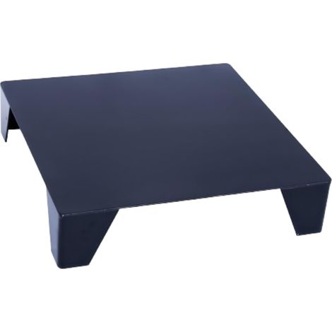 Base carrée de protection du sol pour poêles et cheminées – Résistante à la chaleur – Dimensions 50 x 50 x 11 cm – Accessoire durable pour brasero – Visiodirect (1/4)
