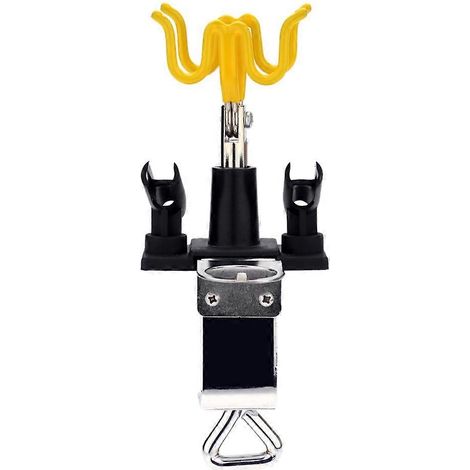 Ensemble de fixation pour aérographe, support de bureau à 4 trous, rotation et inclinaison à 360°. (1/5)