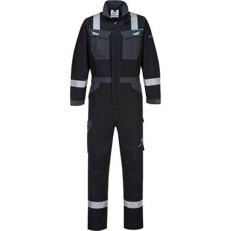 Tuta Wx3 Ignifuga Colore: Nero Taglia XXXL - Portwest