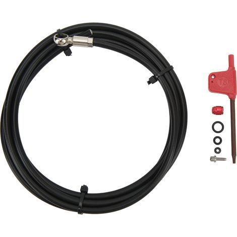 Tuyau d'huile de vélo de 2m, clé à drapeau rouge, jeu d'aiguilles d'insertion de connexion Olive pour niveau SRAM rouge HRD ETAP S700 S900 ELIXIR 2 (1/5)