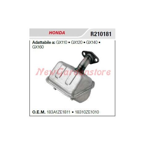 HONDA Schalldämpfer Schalldämpfer Motor Grubber GX 110 120 140 160 R210181