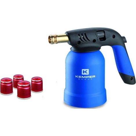 Piezo-lötbrenner mit 4 kartuschen - Kemper - KE2019SETS