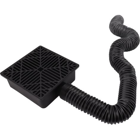 Flexible Gutter Downspout Extensions, Universal Drain Connector for Downspout Extender, Low Profile Downspout Extension Kit Without (1/5)