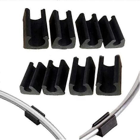32 embouts de protection pour pieds de chaise, patins de chaise, butées, protection de sol pour meubles, en plastique en forme de U. (1/5)