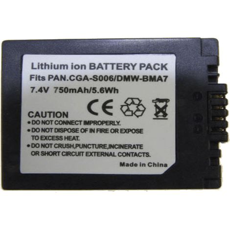 BATTERIE ACCUS 7.4V- 750MAH LI-ION POUR TV AUDIO TELEPHONIE PANASONIC - DIGCA74014