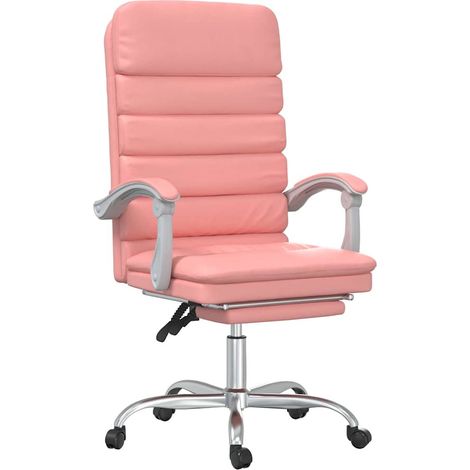 Maison Exclusive - Silla de oficina reclinable masaje cuero sinté (1/5)