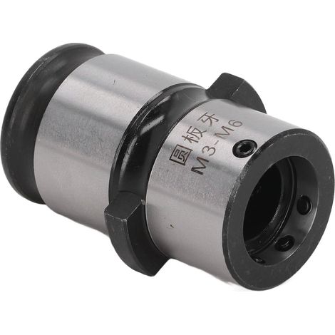 Mandrin de taraudage rond avec clé Allen interne, pince à tarauder en acier au carbone, filetage extérieur, outil de tournage TC820 M3–M6 (1/5)