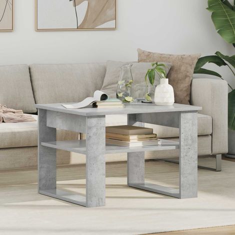 Couchtisch Beton Grau 64 x 54 x 44 cm Holzwerkstoff
