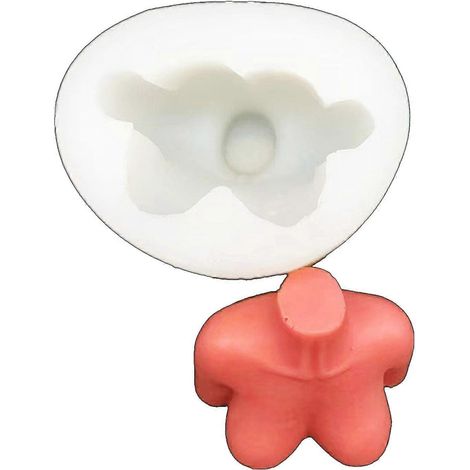 Moule à Savon en Argile Décoratif pour Gâteau Fait Main, Forme de Corps Féminin (1/4)