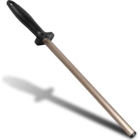 Fusil à aiguiser diamant aiguiseur à couteaux professionnel un revêtement diamanté barre d'affûtage qui n'abîme la maison longueur d'environ 20cm