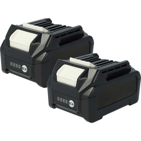 vhbw 2x Akku kompatibel mit Makita UR007, UX01G, UR006GZ, UR012GZ, UR007G, UR007GZ, UR012G, UR012 Werkzeug (2500 mAh, Li-Ion, 40 V)