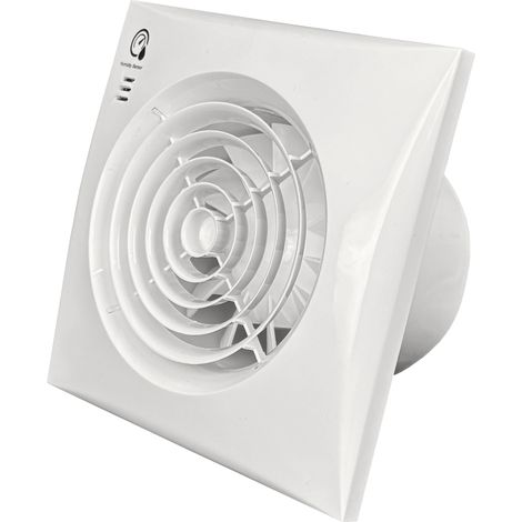 Ventilateur de salle de bain Nortada Hokuro ORU WP-100 H avec humidistat et minuterie, blanc (1/5)
