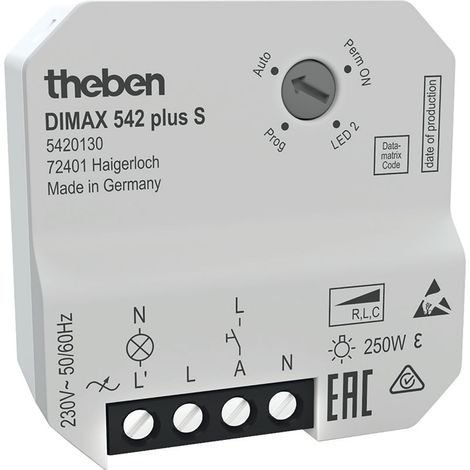 Regulador universal DIMAX 542 plus S Theben 5420130 (1/5)