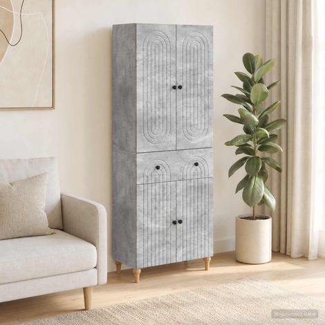 vidaXL Ensemble de Meubles 2 pcs 66 x 34,5 x 90 cm Bois d'ingénierie (1/5)