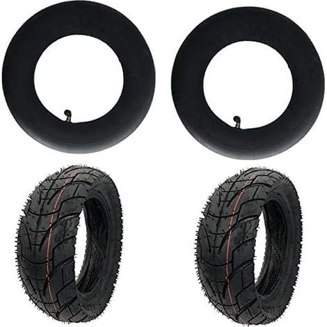 10 10 x 2,5 80/65-6 Pneu de Trottinette électrique Épaissir Le Pneu Gonflable pour pièce pneumatique 10X (1/5)
