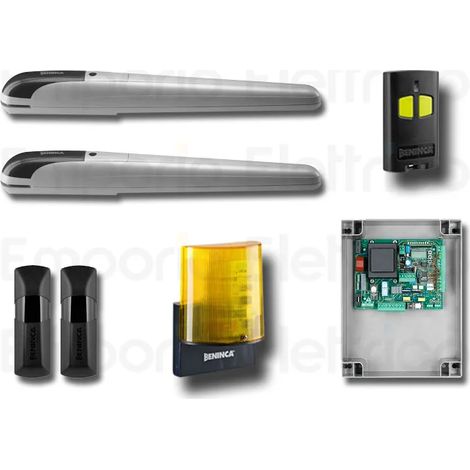 beninca kit d'automatisation pour portails battants 230v kbob50me (1/2)