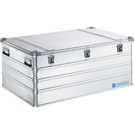ZARGES, Caisse de transport en aluminium, capacité 414 l, L x (1/5)
