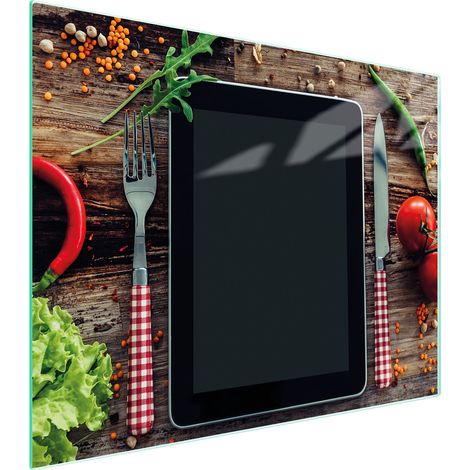 TABLA DE CORTAR DE VIDRIO 52x40 COCINA (1/5)