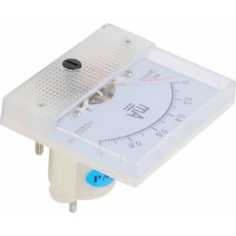Ampèremètre DC à pointeur 85C1, 01mA, instrument de mesure de courant continu haute précision, montage sur panneau, cadran analogique. (1/5)