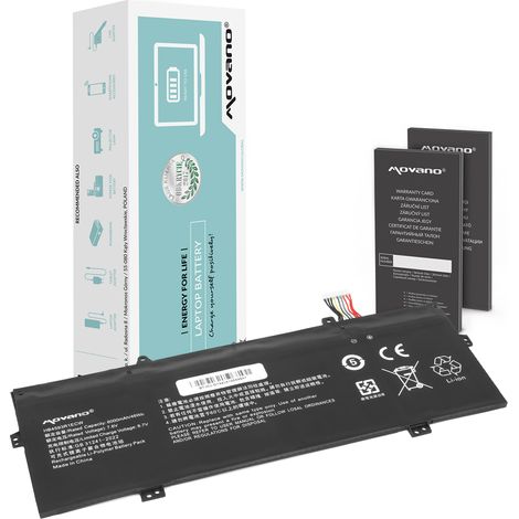 Batterie HB4593R1ECW pour Huawei Matebook D14 X Pro MagicBook – Li-Ion 11.4V – Longue durée de vie jusqu'à 500 cycles – Système de gestion BMS