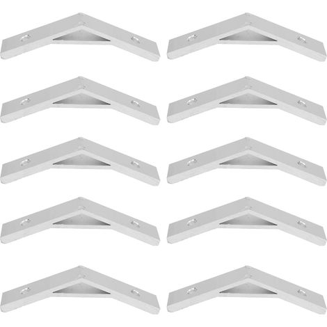 10 Stück 135-Grad-Eckwinkel aus Aluminiumlegierung (2020 – 135 Grad).