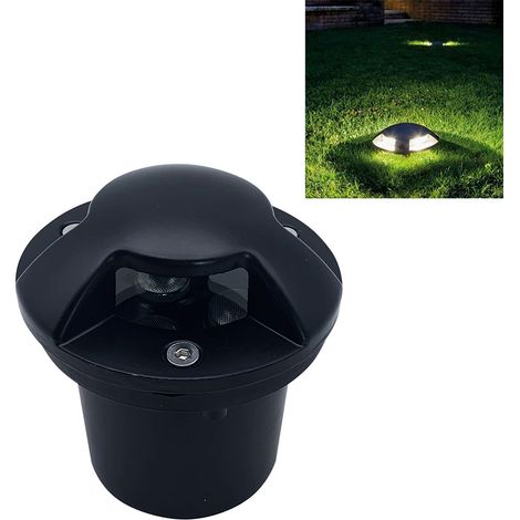 Faretto LED 3W calpestabile da incasso pavimento IP65 3 fasci FE23-3W-3Luce Fredda 6400k (1/5)