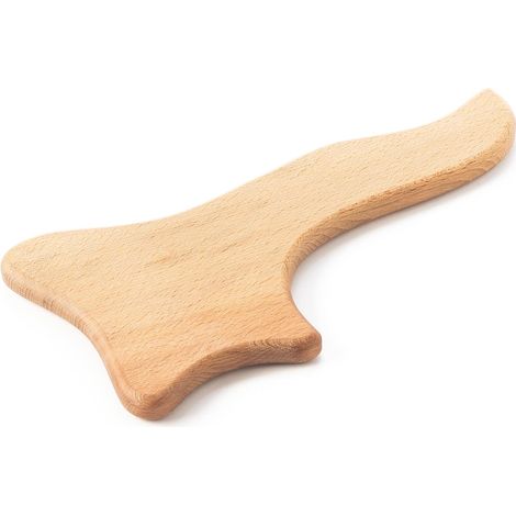 Accessoire de massage anti-cellulite - Appareil de maderothérapie en bois, 33 x 16 cm