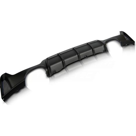 Pare-chocs arrière BMW F32 / F33 MP double découpe - double échappement (1/2)