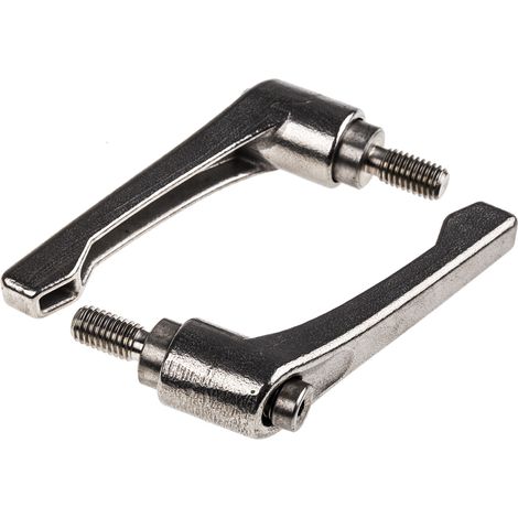 Levier de serrage RS PRO, , filetage M8, Mâle L. 16mm ( Prix pour Sachet de 2 )