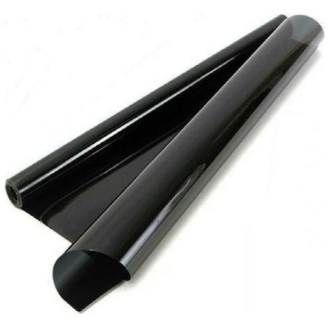Car window tinting film, very dark black, 15% tint (300 x 50cm) (1/5)