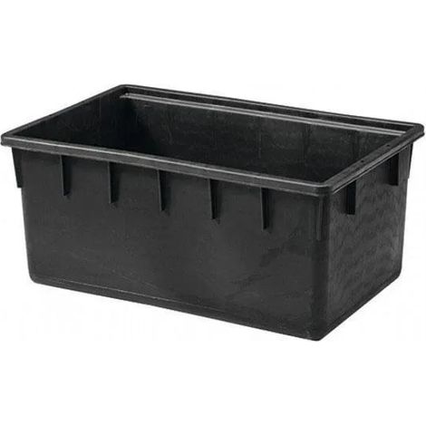 Stefanplast Mastello Rechteckig L 250 94X63 H 57 Schwarz